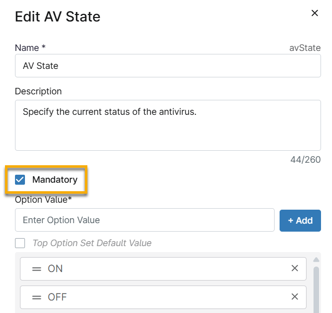 impostare la variabile di script come mandatory.png